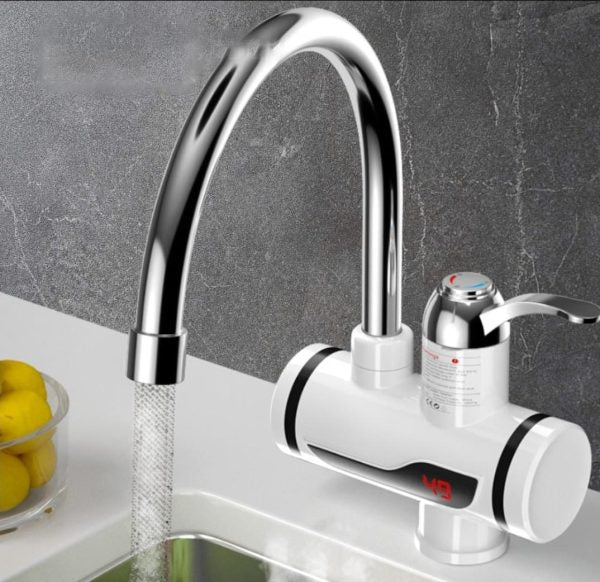 Electric Water Heating Faucet ,tap For Kitchens And Bathrooms | Display | Hot Water (without Shower )